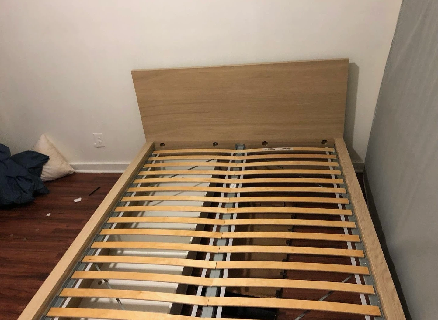 IKEA MALM full bed frame with 2 under bed drawers - photo 2