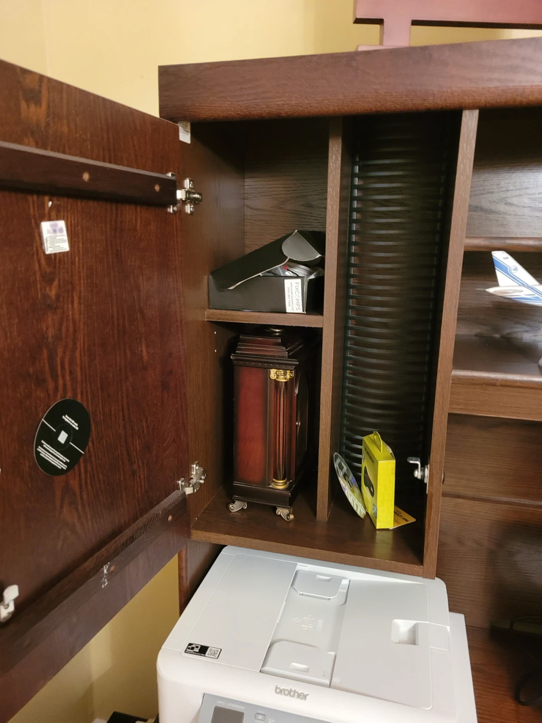 Wooden Desk with Hutch - photo 5
