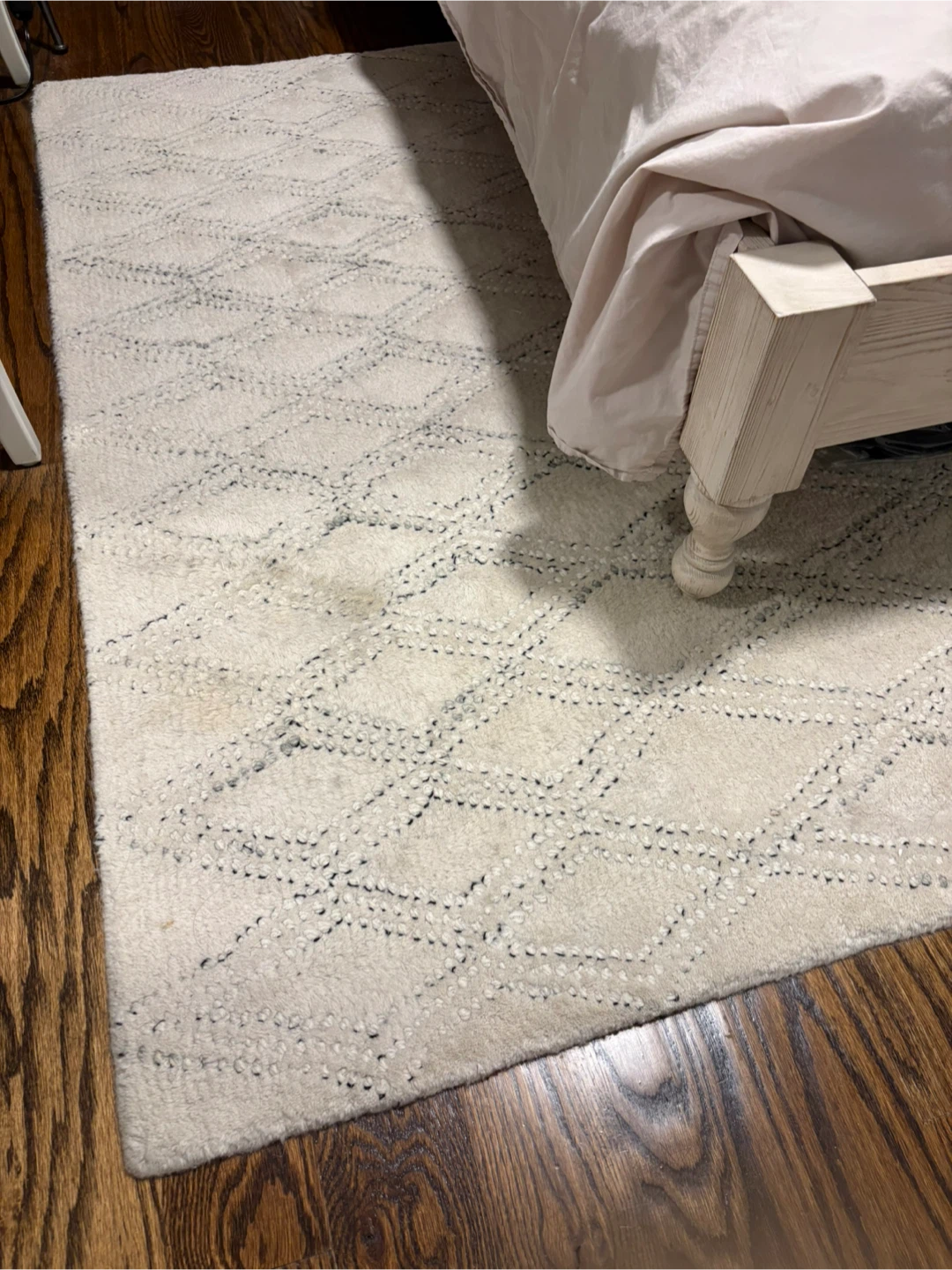 West Elm Hazy Lattice Wool Rug - photo 3