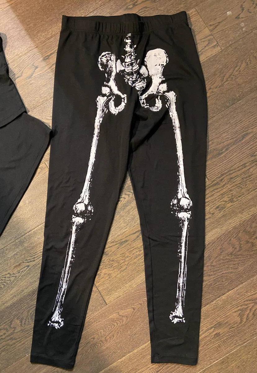LIKE NEW: Ardene Skeleton Pajama Set - Kids XL, 13-14 yrs - photo 2