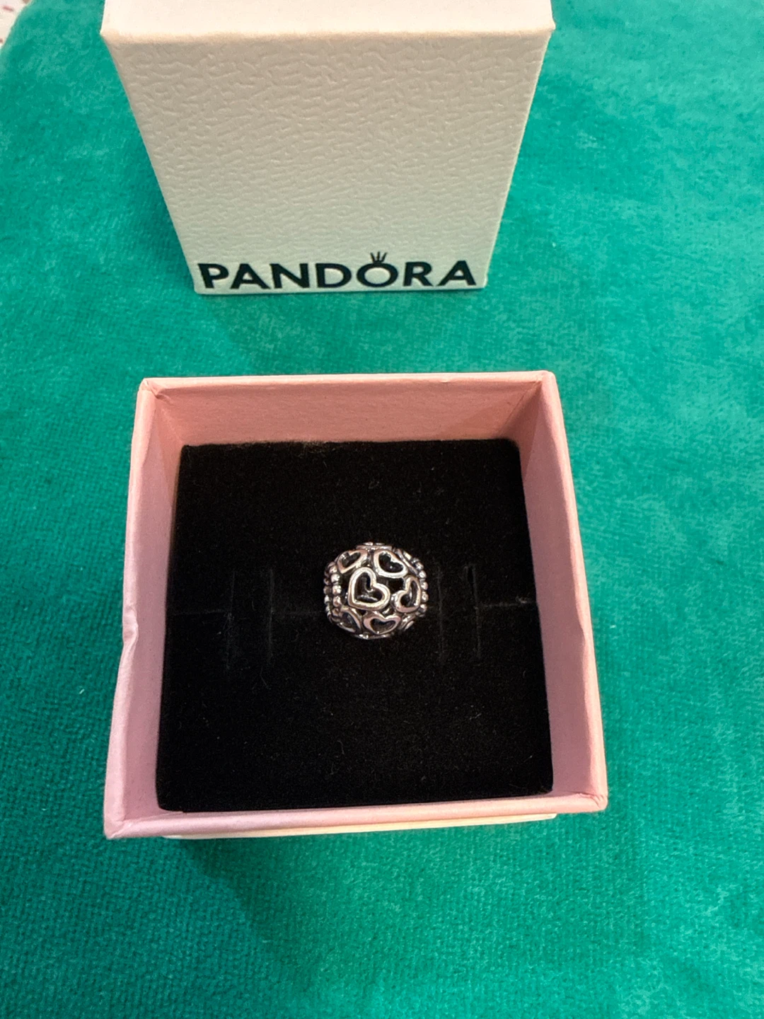 Pandora Sterling Silver Heart Charm - photo 2