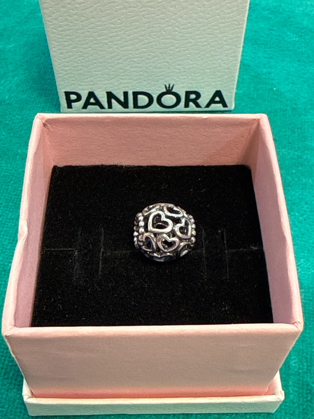 Pandora Sterling Silver Heart Charm - photo 3