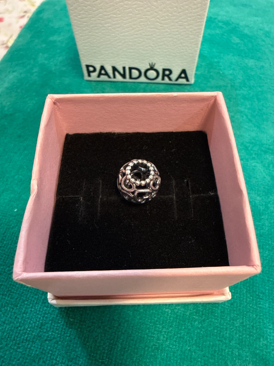 Pandora Sterling Silver Heart Charm - photo 4