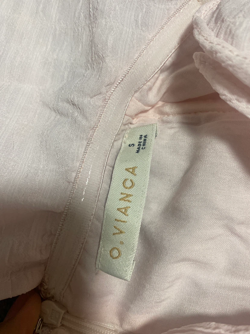 O.VIANCA Pink Ruffle Dress - photo 3