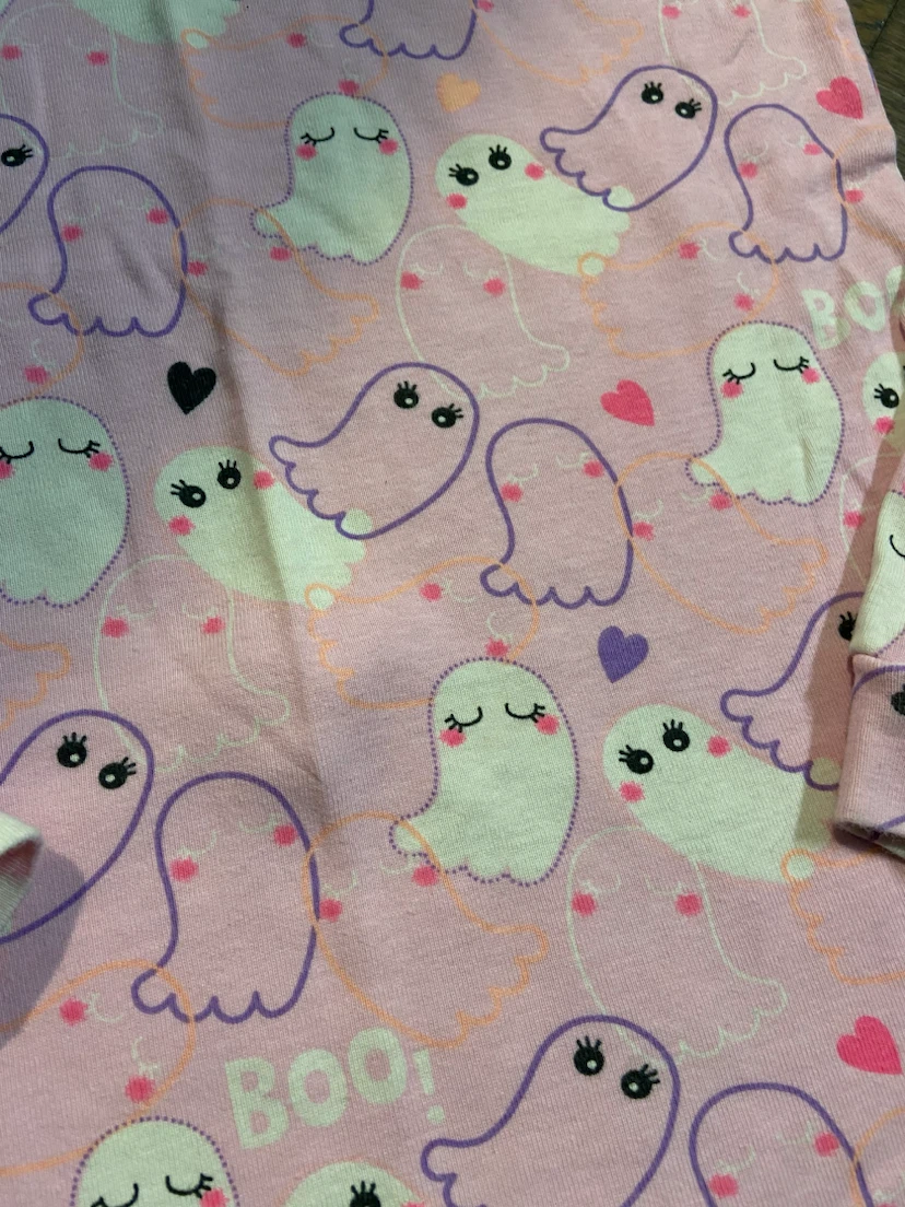 LIKE NEW Children's Place Halloween Ghosts Pajama Set - Size 14 - photo 4