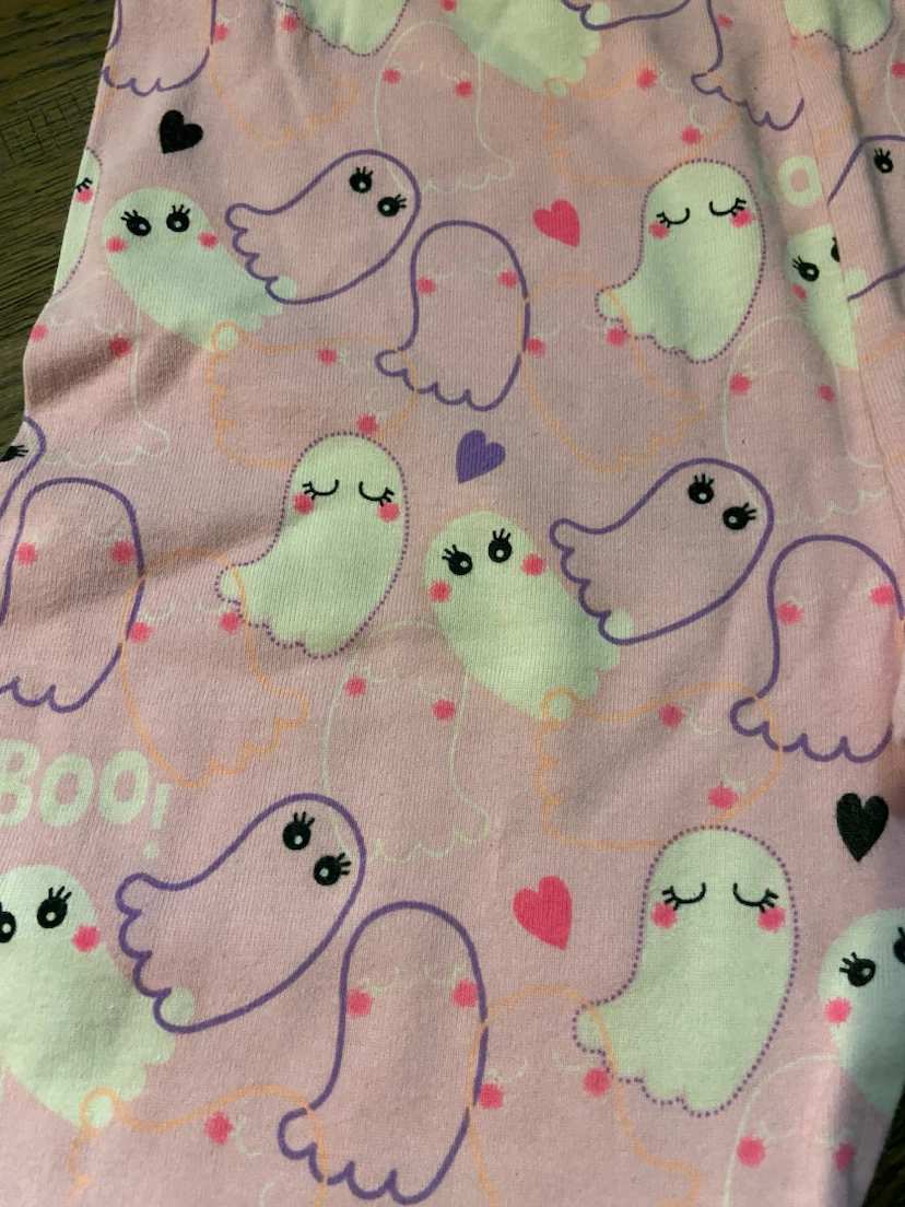 LIKE NEW Children's Place Halloween Ghosts Pajama Set - Size 14 - photo 5