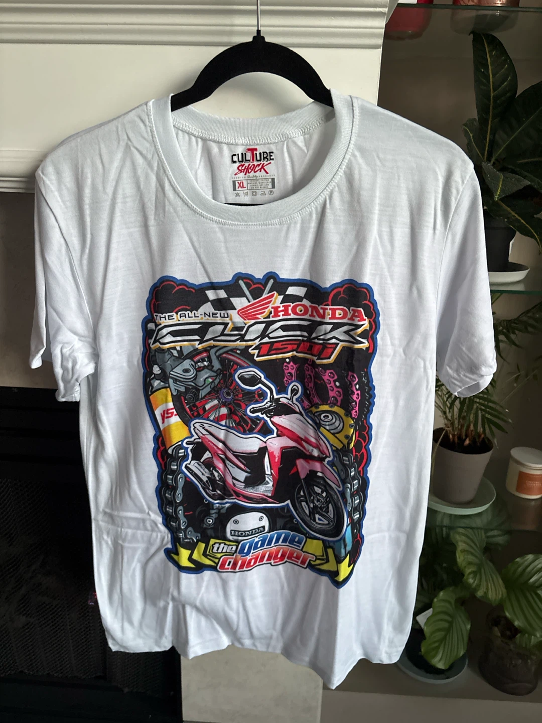 Culture Shock Honda Click 150i Graphic T-Shirt XL