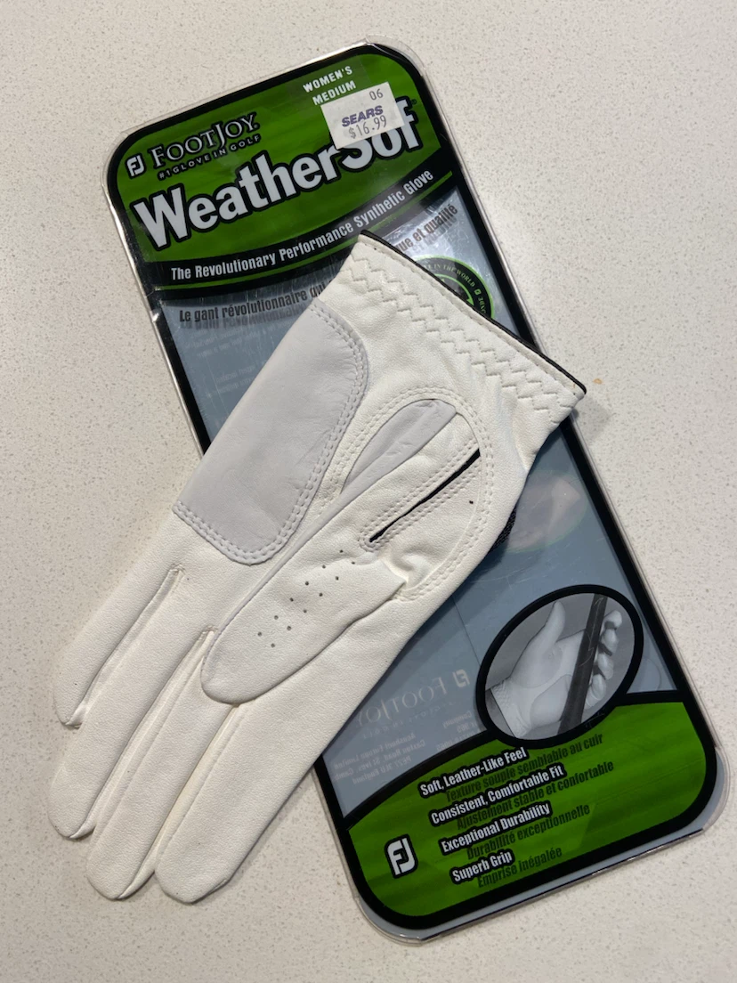 NEW FootJoy WeatherSof Women's Golf Glove M Left Hand White - photo 2