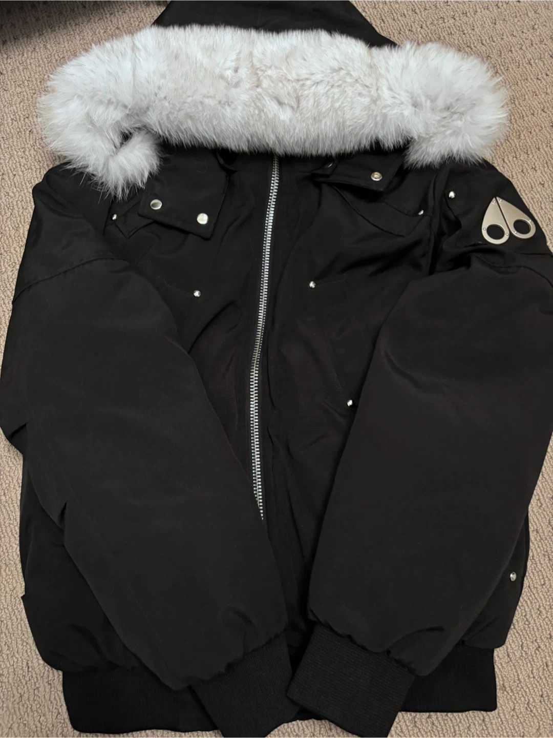 Moose Knuckles Down Filled Bomber Jacket - photo 2