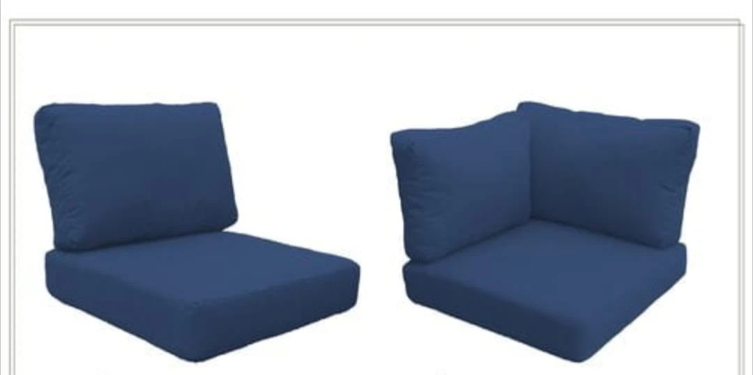 Brand new: Navy Blue Outdoor Chair Cushions