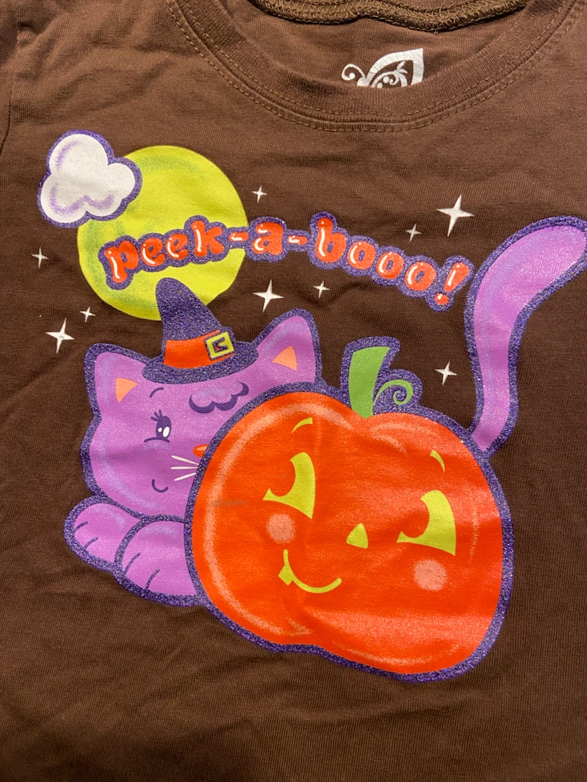 EUC Children's Place Halloween Long Sleeve Shirt 4T - photo 2
