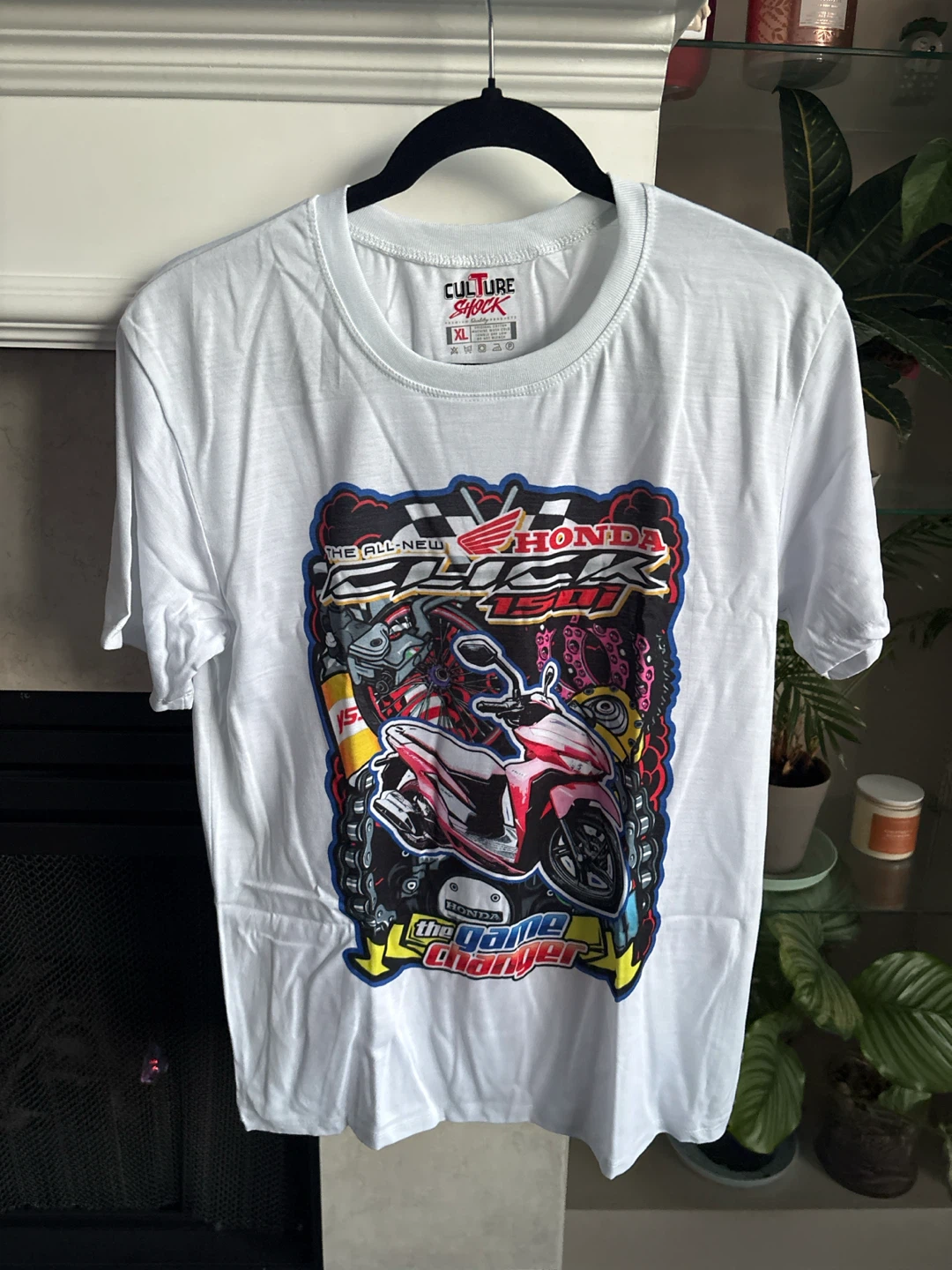 Brand new Culture Shock Honda Click 150i Graphic T-Shirt XL - photo 2