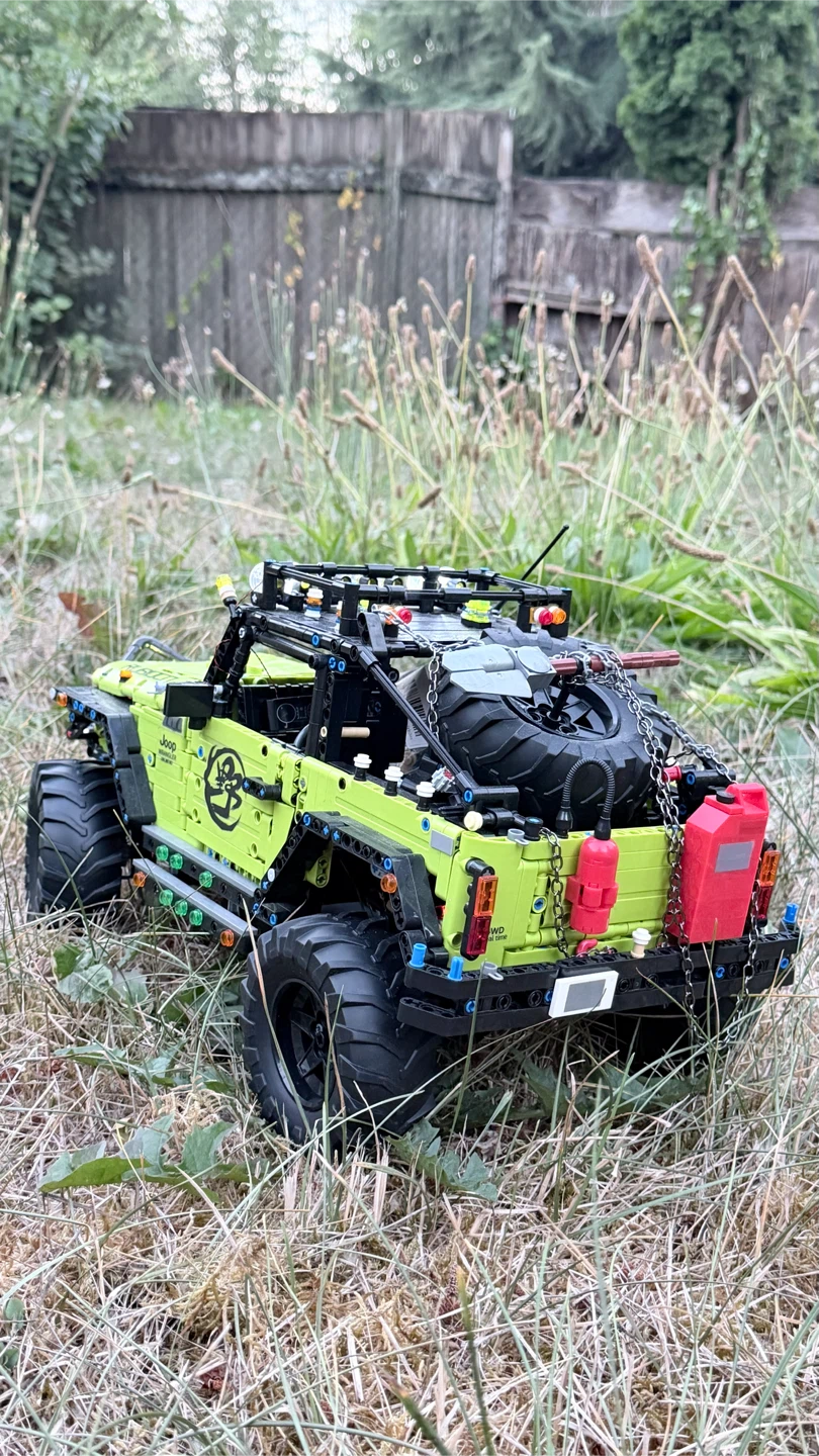 Green 4x4 Off-Road Toy Truck Building Set - photo 5