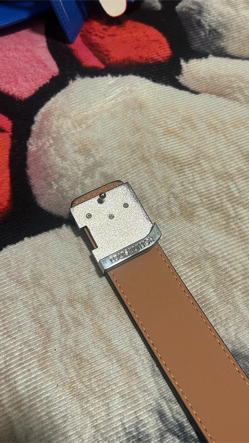 Black LV belt - photo 2