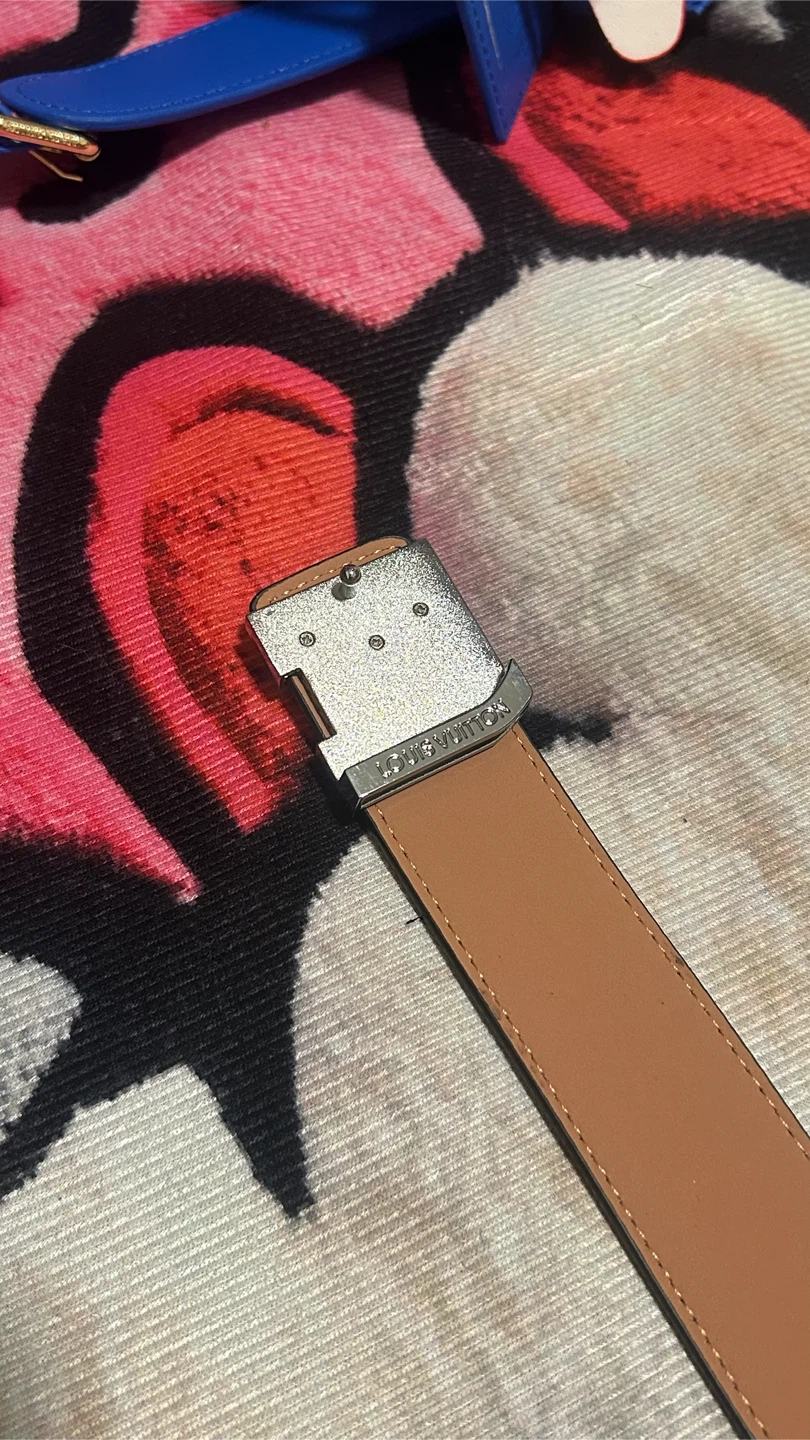 Black LV belt - photo 2