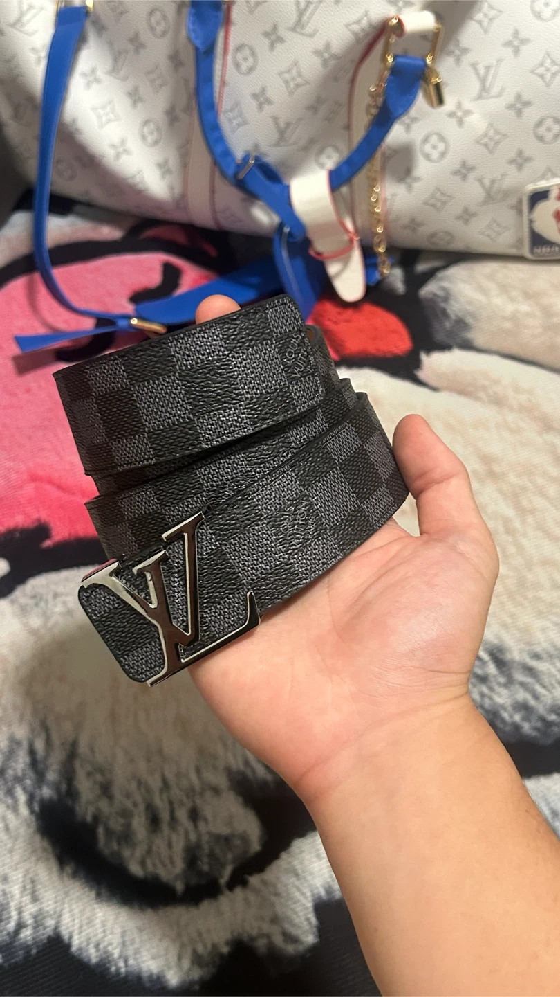 Black LV belt - photo 3