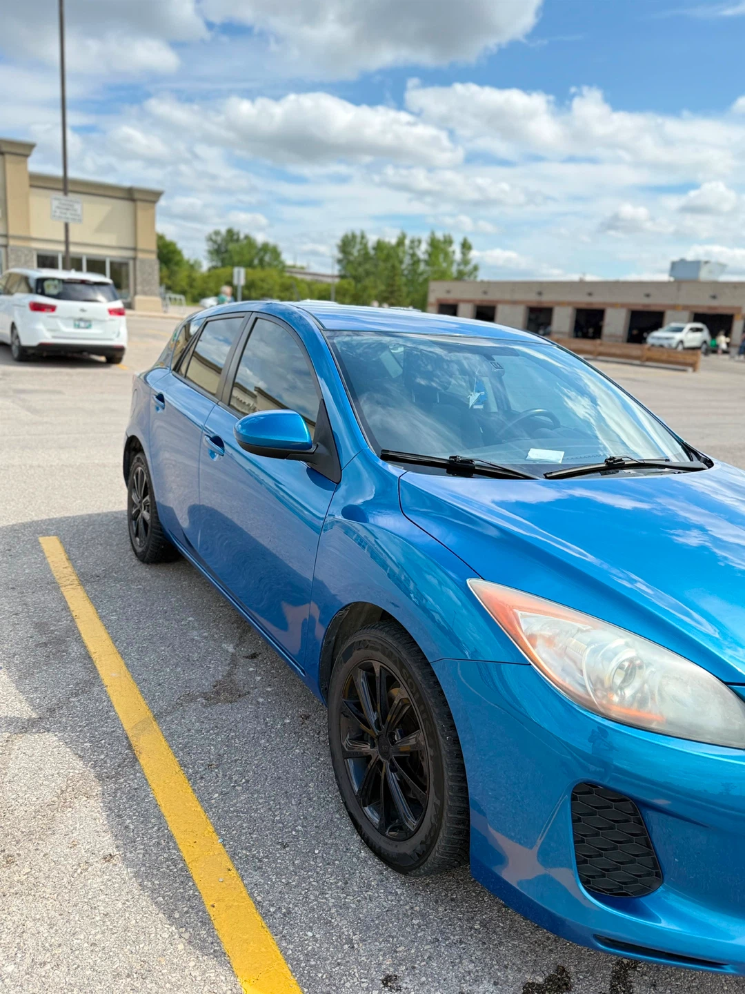 Blue Mazda 3 Hatchback - photo 2