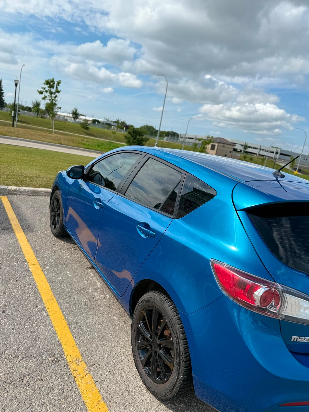 Blue Mazda 3 Hatchback - photo 3