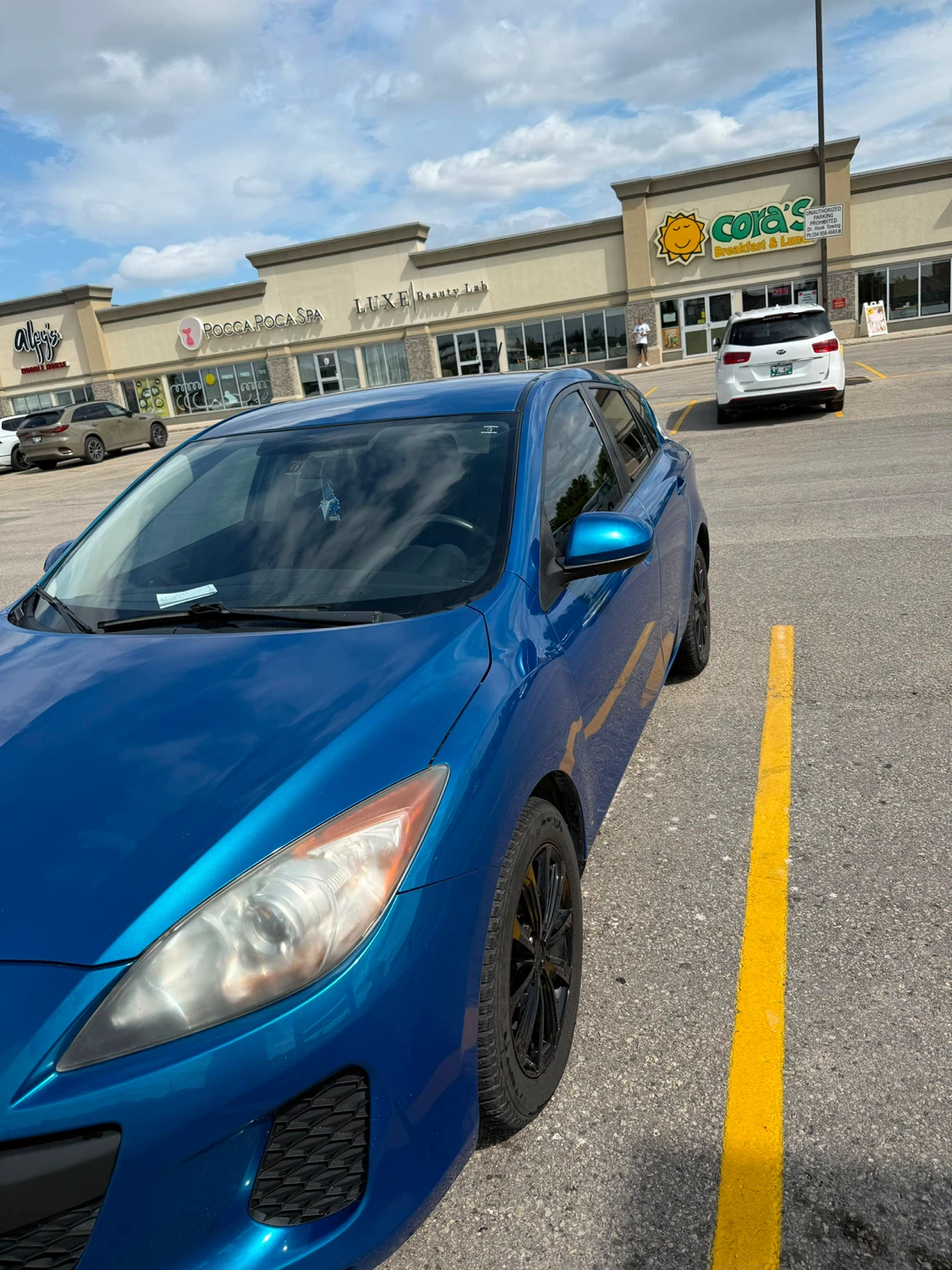 Blue Mazda 3 Hatchback - photo 4