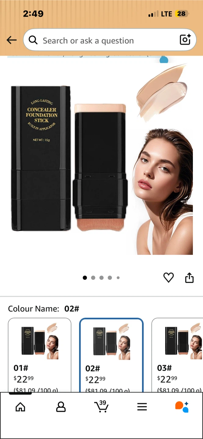 Zai Doc Long-Lasting Concealer Foundation Stick - photo 3