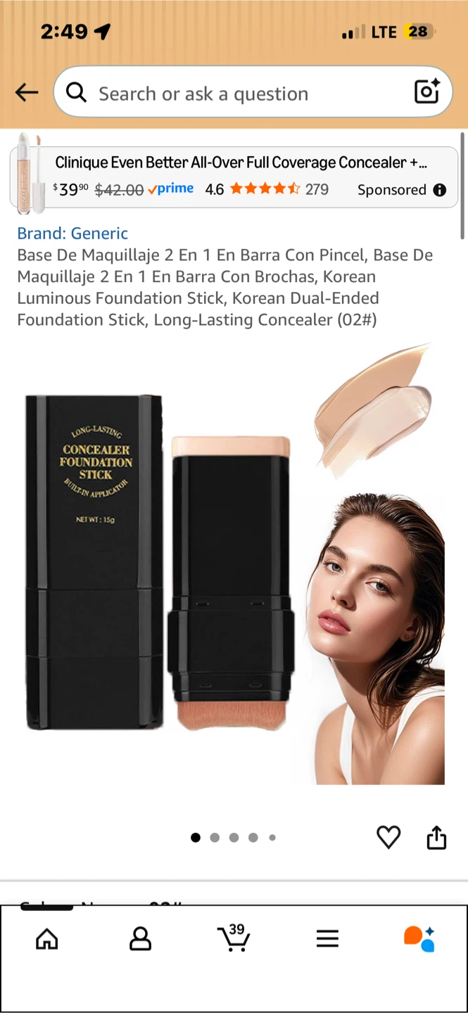 Zai Doc Long-Lasting Concealer Foundation Stick - photo 4