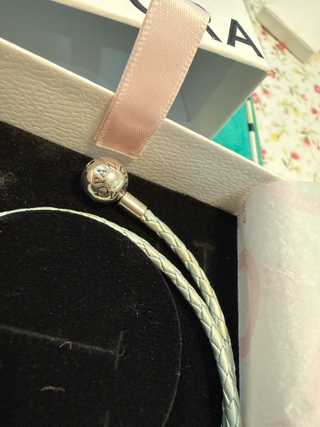 Pandora Double Leather Bracelet - photo 2