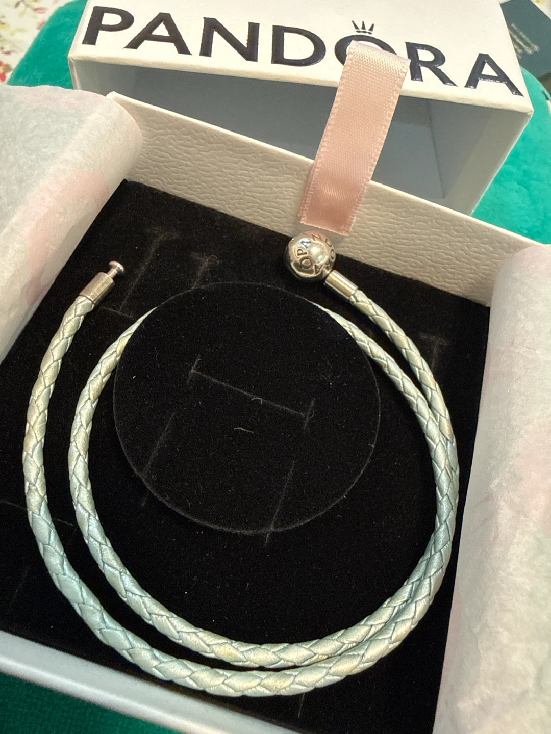 Pandora Double Leather Bracelet - photo 3