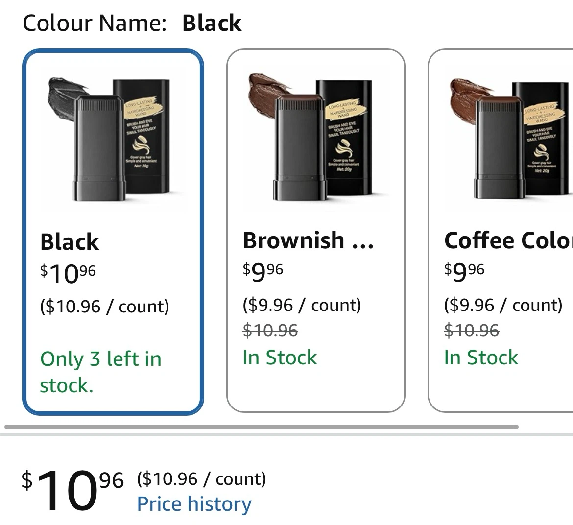 ZaiOne Portable Hair Dye Comb - Black - photo 2