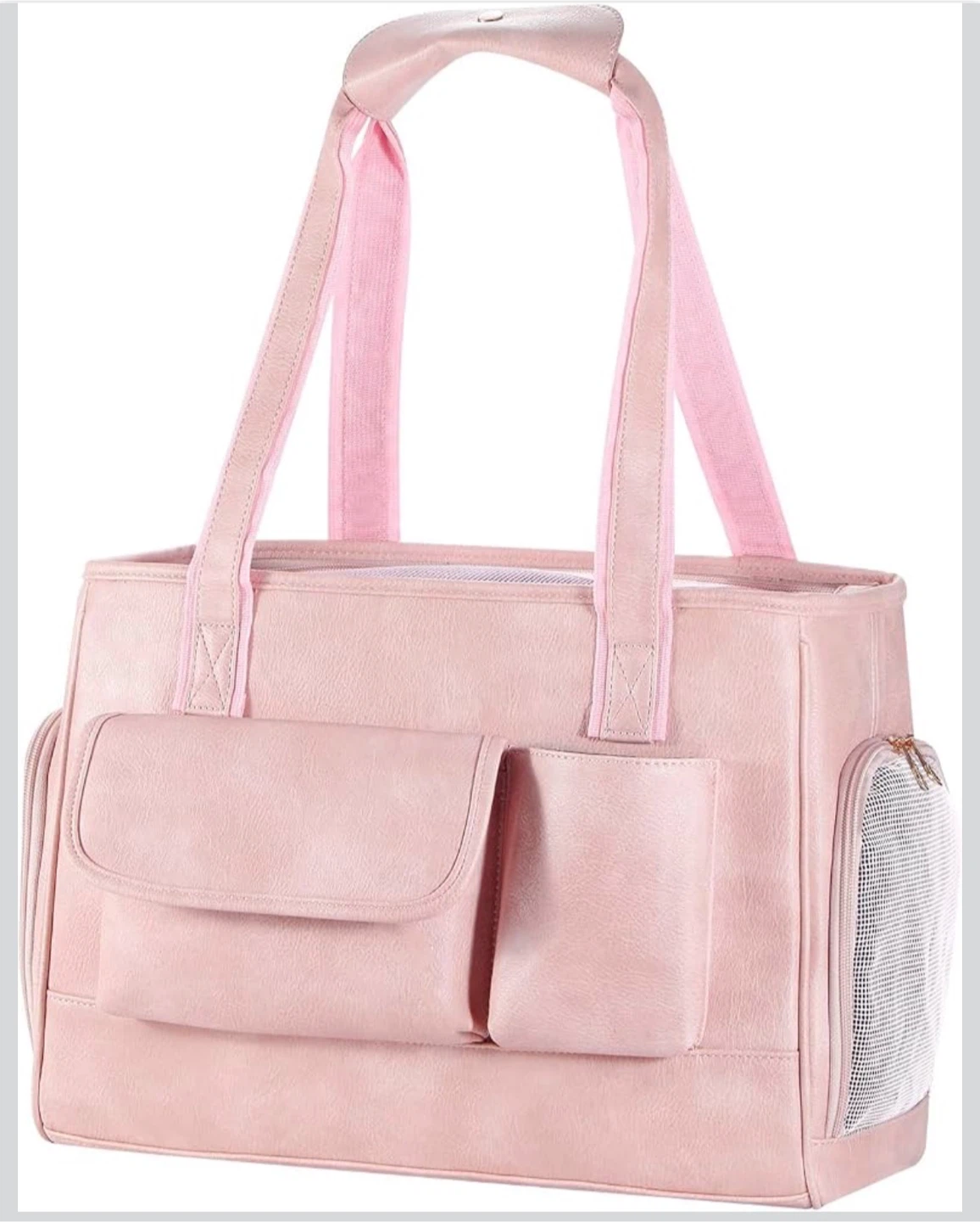 Pink Pet Carrier Bag