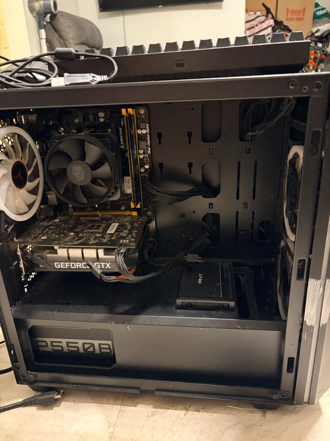 SkyTech Gaming Desktop PC with Keyboard and Mouse - photo 2