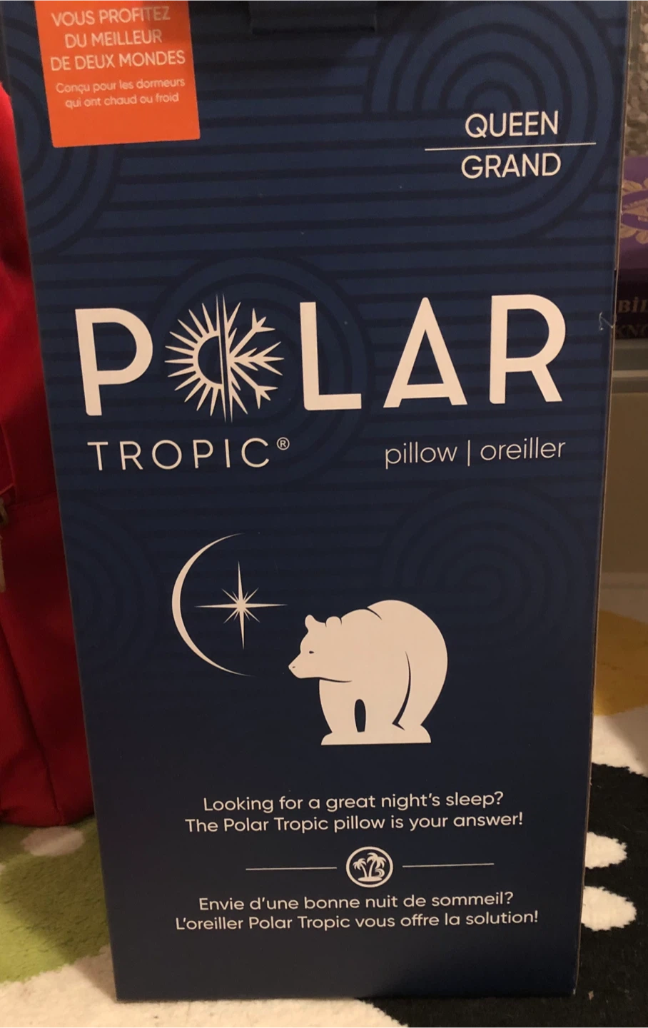 Polar Tropic Queen Pillow