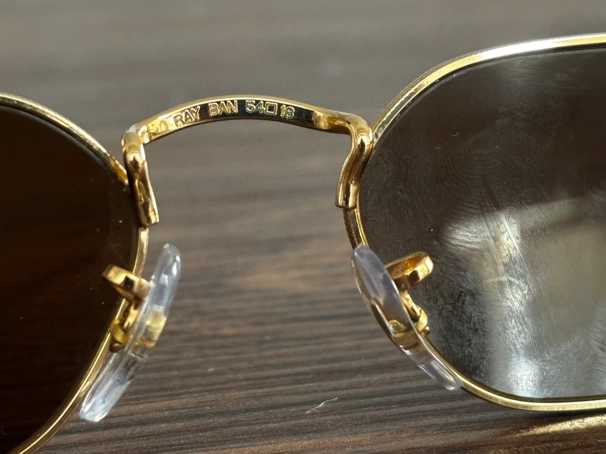 Ray-Ban RB3947 Gold Sunglasses – Brown Lenses – Authentic - photo 4