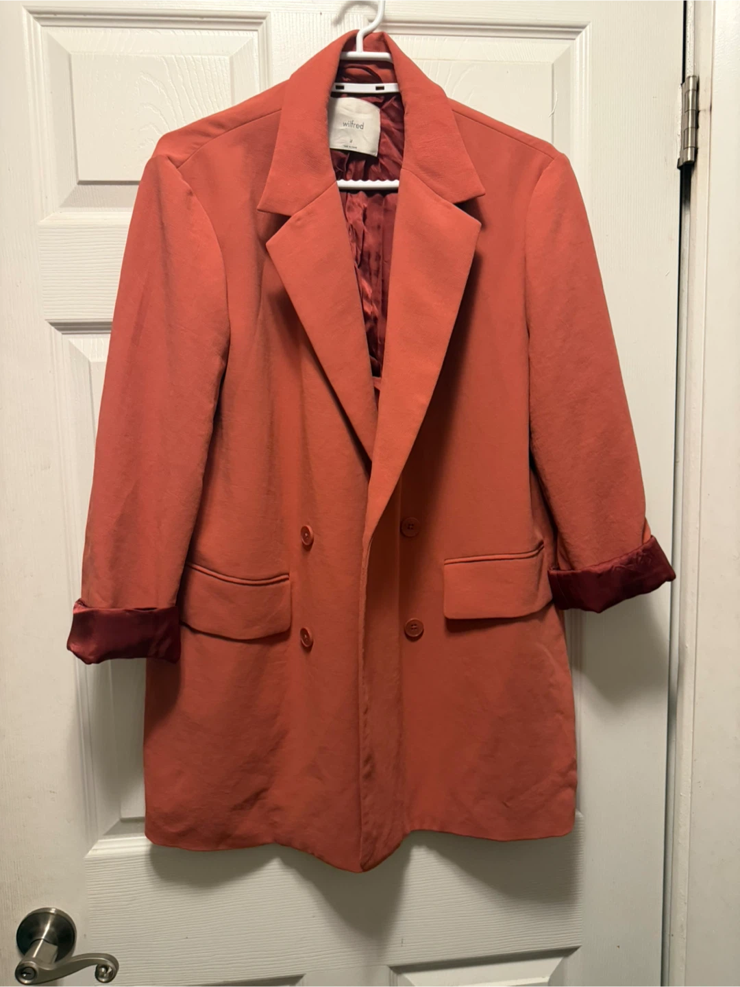 Wilfred Double Breasted Blazer