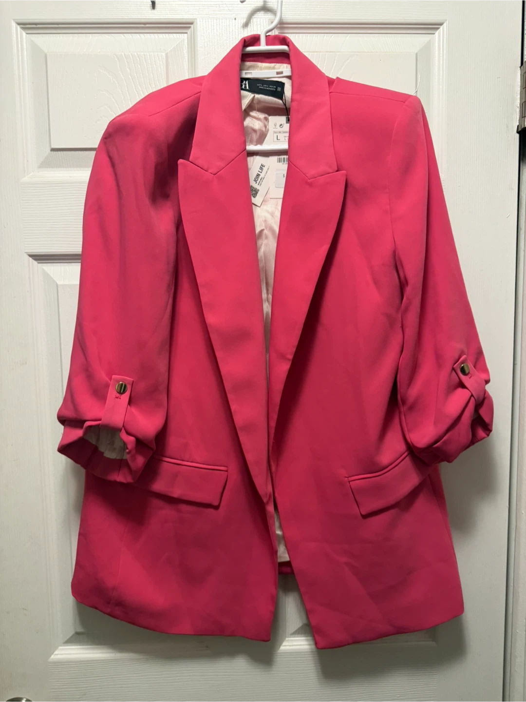 Zara Linen Blend Blazer