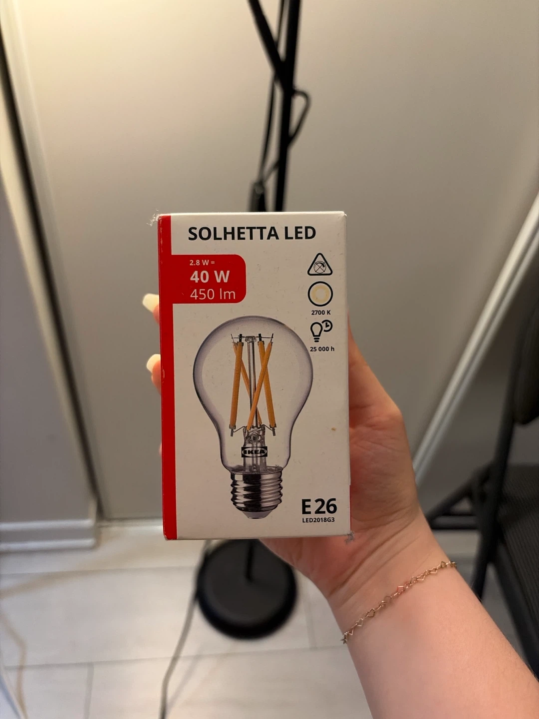 IKEA- Black Floor Lamp with Two Lights - photo 4