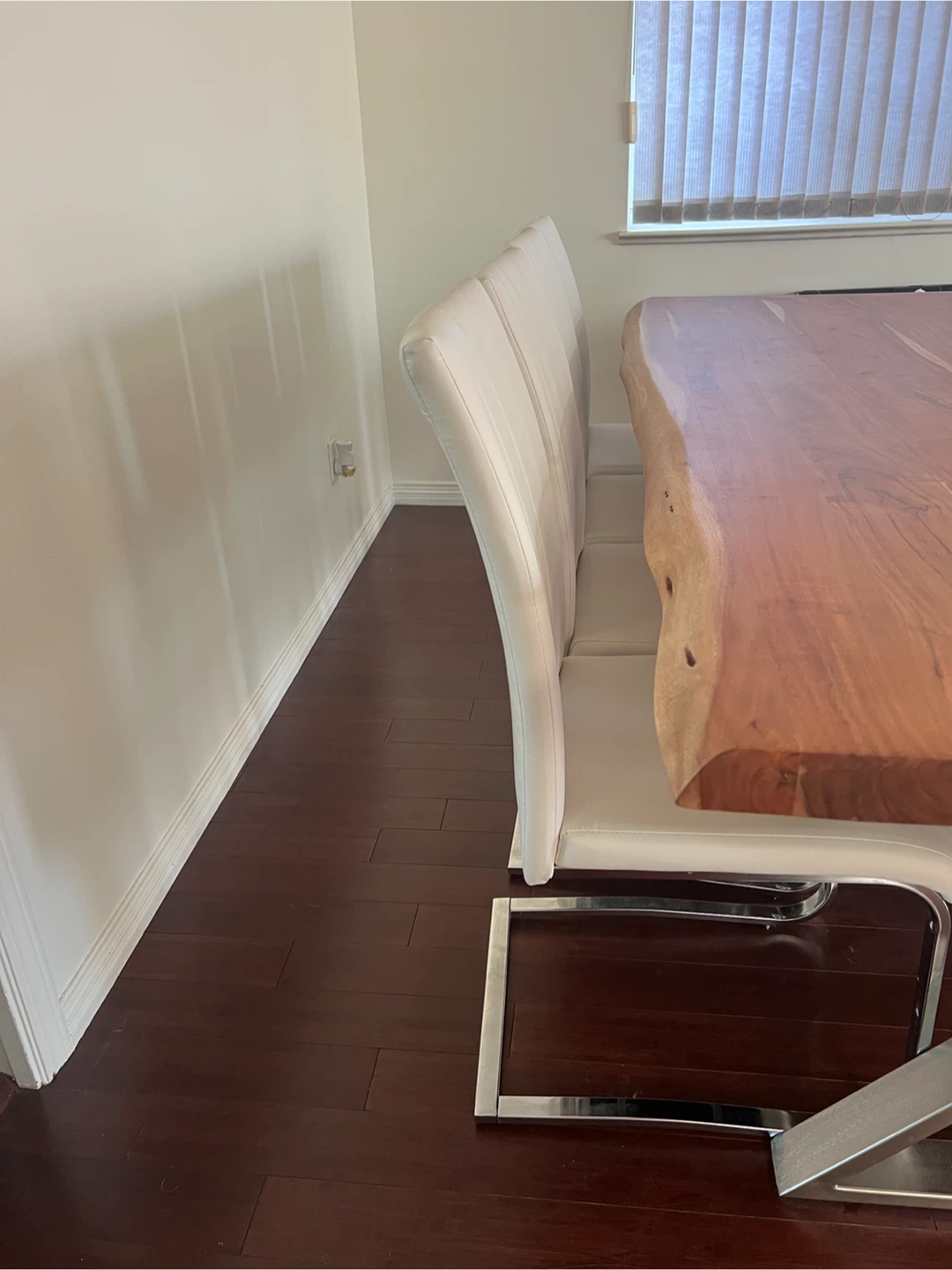 Dining table made from natural walnut wood - photo 2