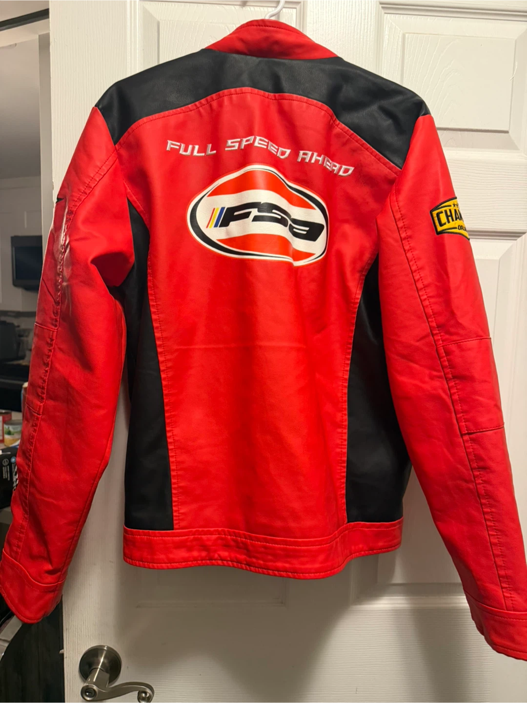 Red FSR "Full Speed Ahead" Racing Jacket - photo 2