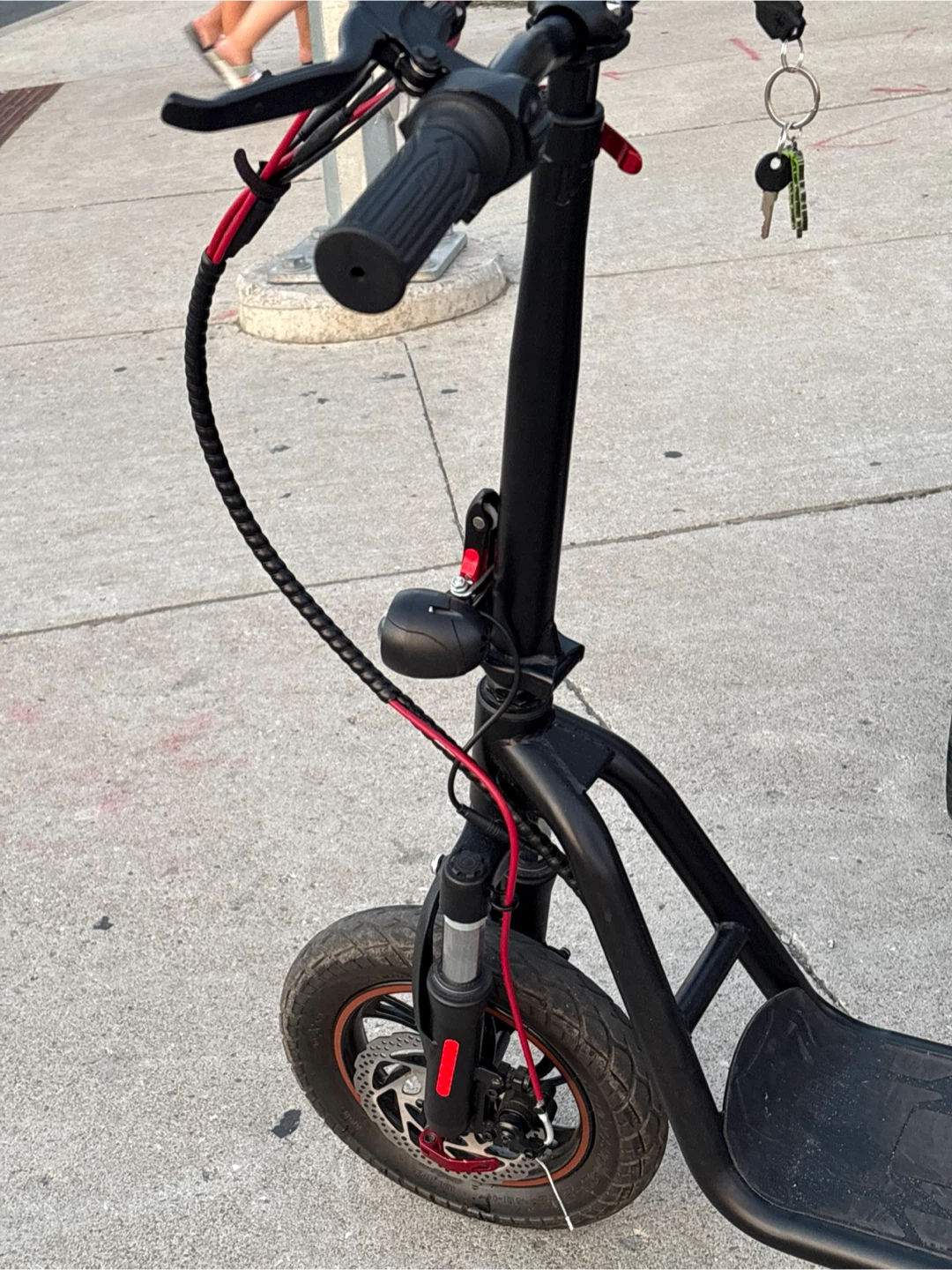 Scooter with Basket and Seat - photo 3