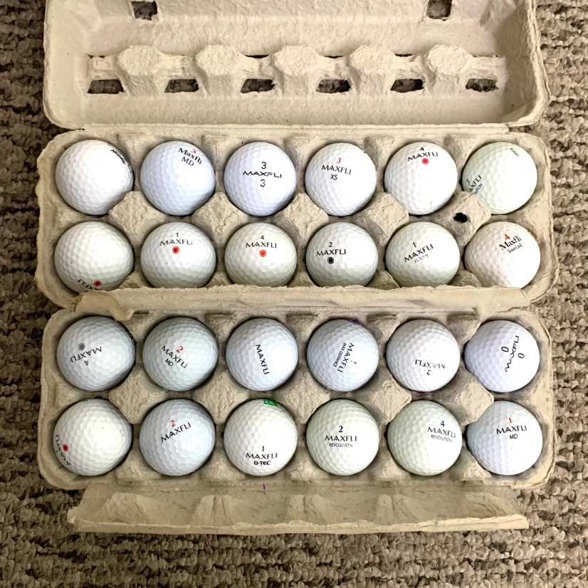 Used Golf Balls 12 Pack Mixed Brands Golf Ball Sets $7 Each - photo 3