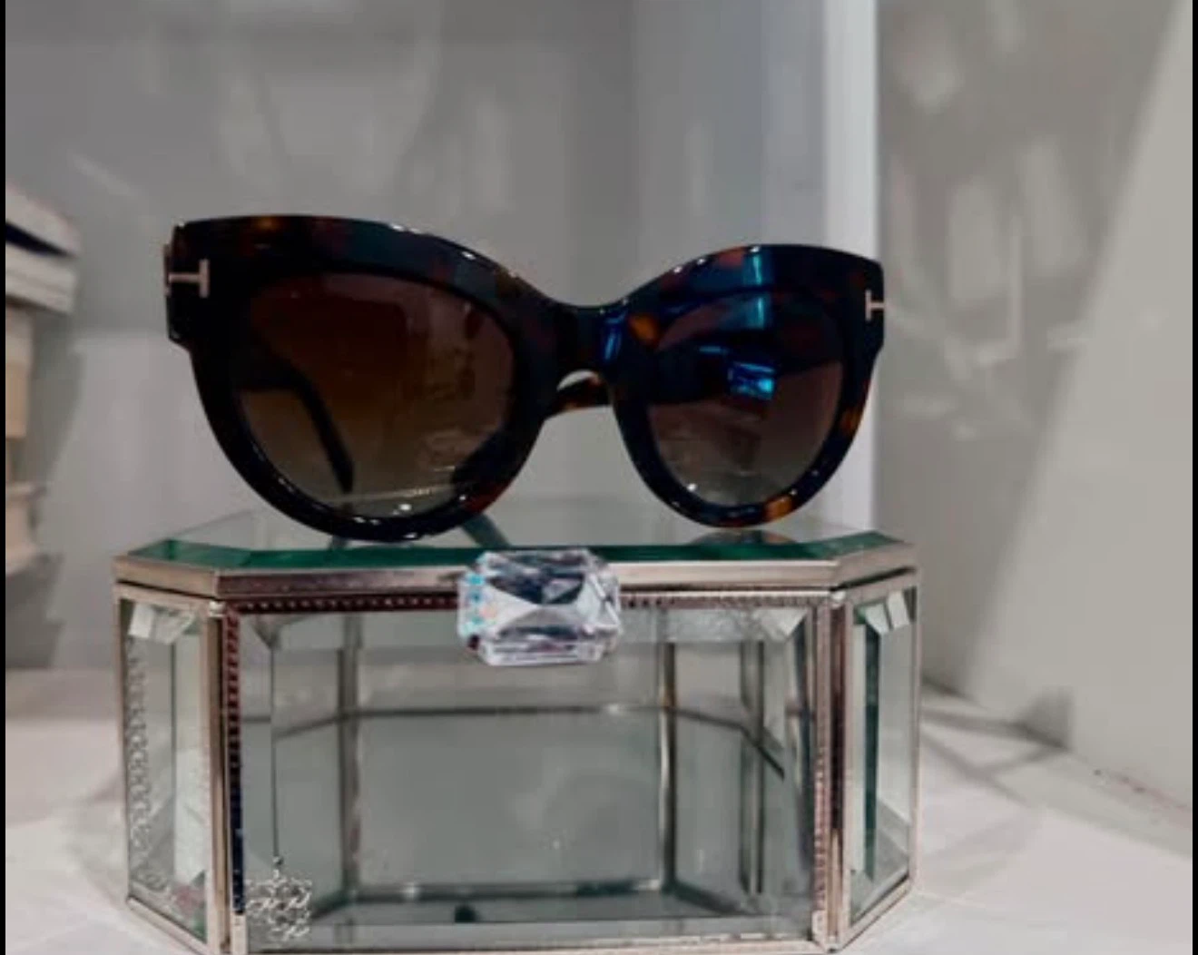 Tom Ford Lucilla Cat Eye Sunglasses