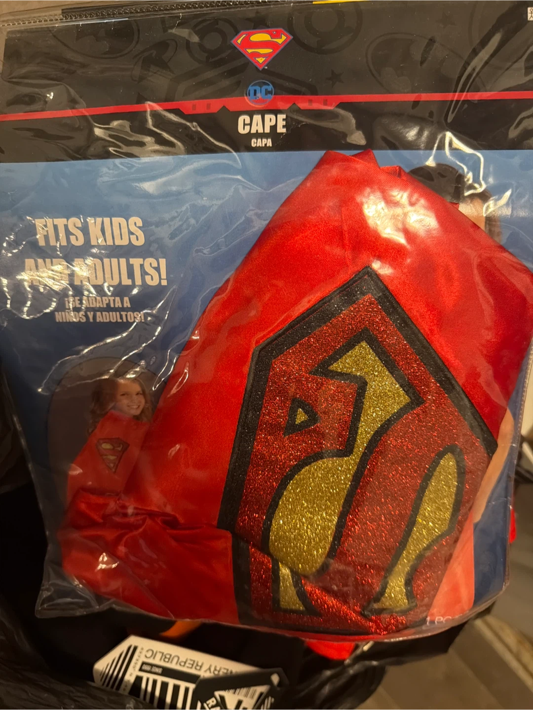 Superman Cape for Kids and Adults