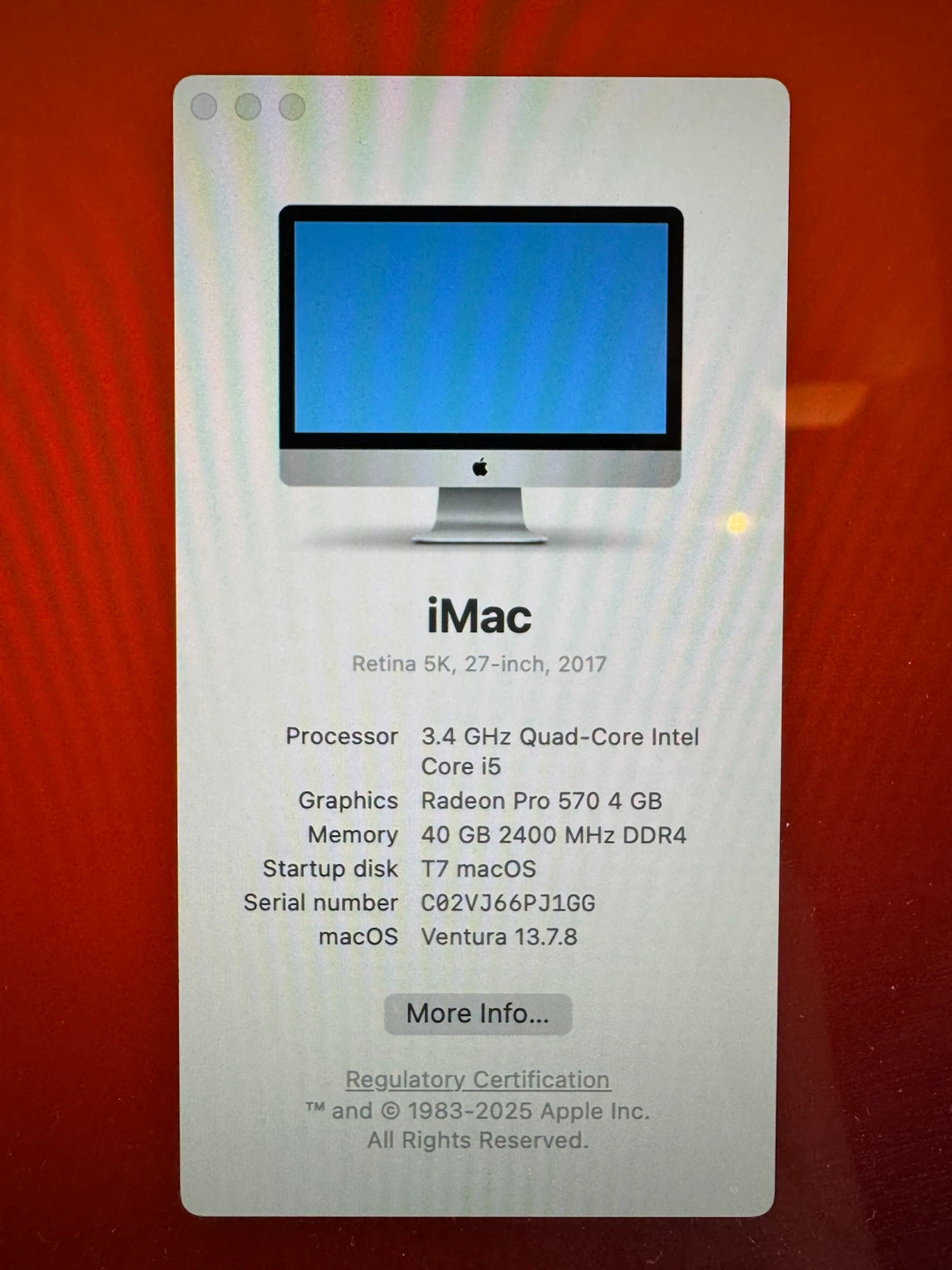 (OBO)iMac 27" 5K Retina (2017) - 40GB RAM! - photo 3