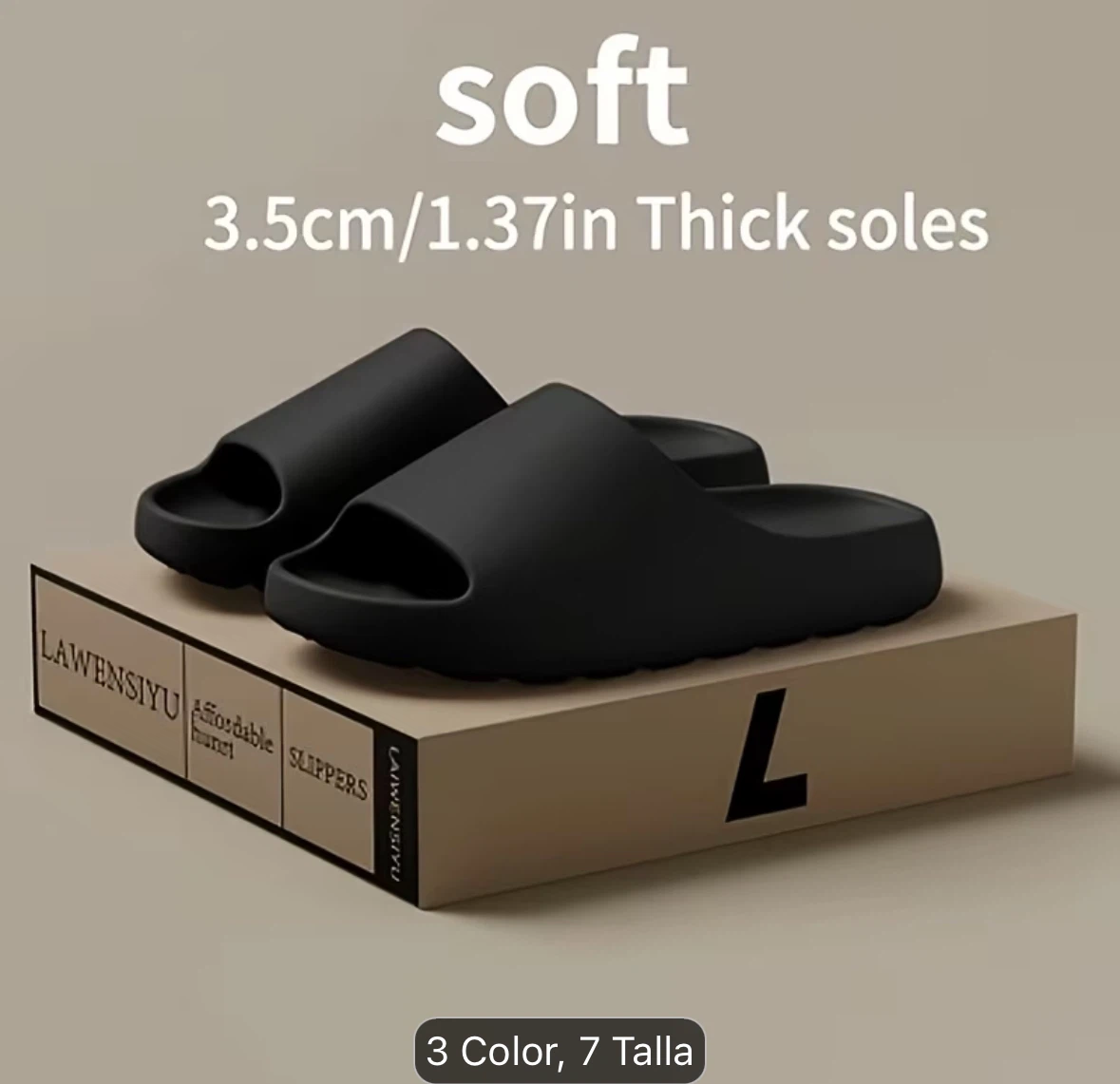 LAWSENSIYU Slides Sandals - photo 2