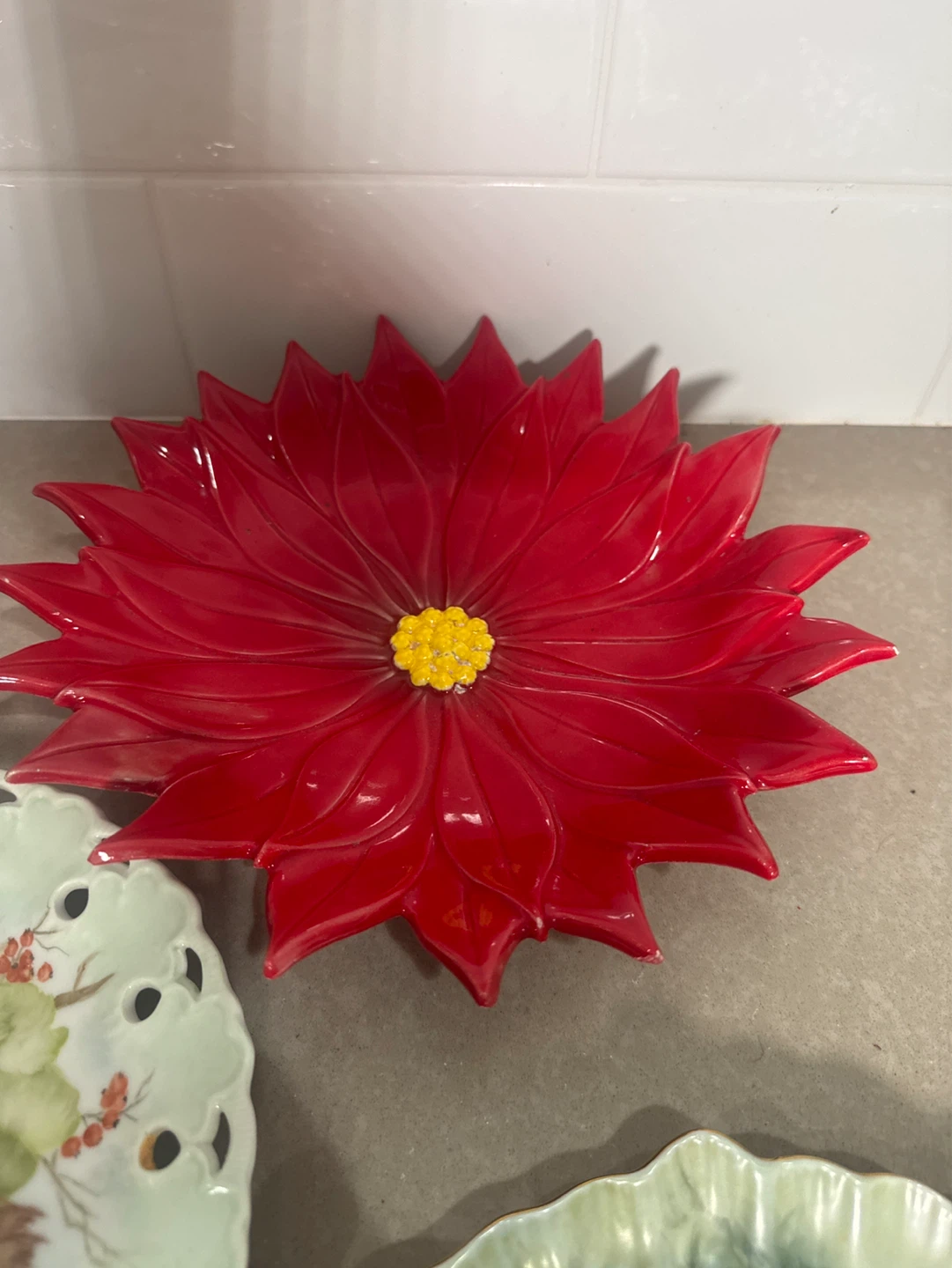 Christmas Ceramic Plates and Bowl Set - photo 3