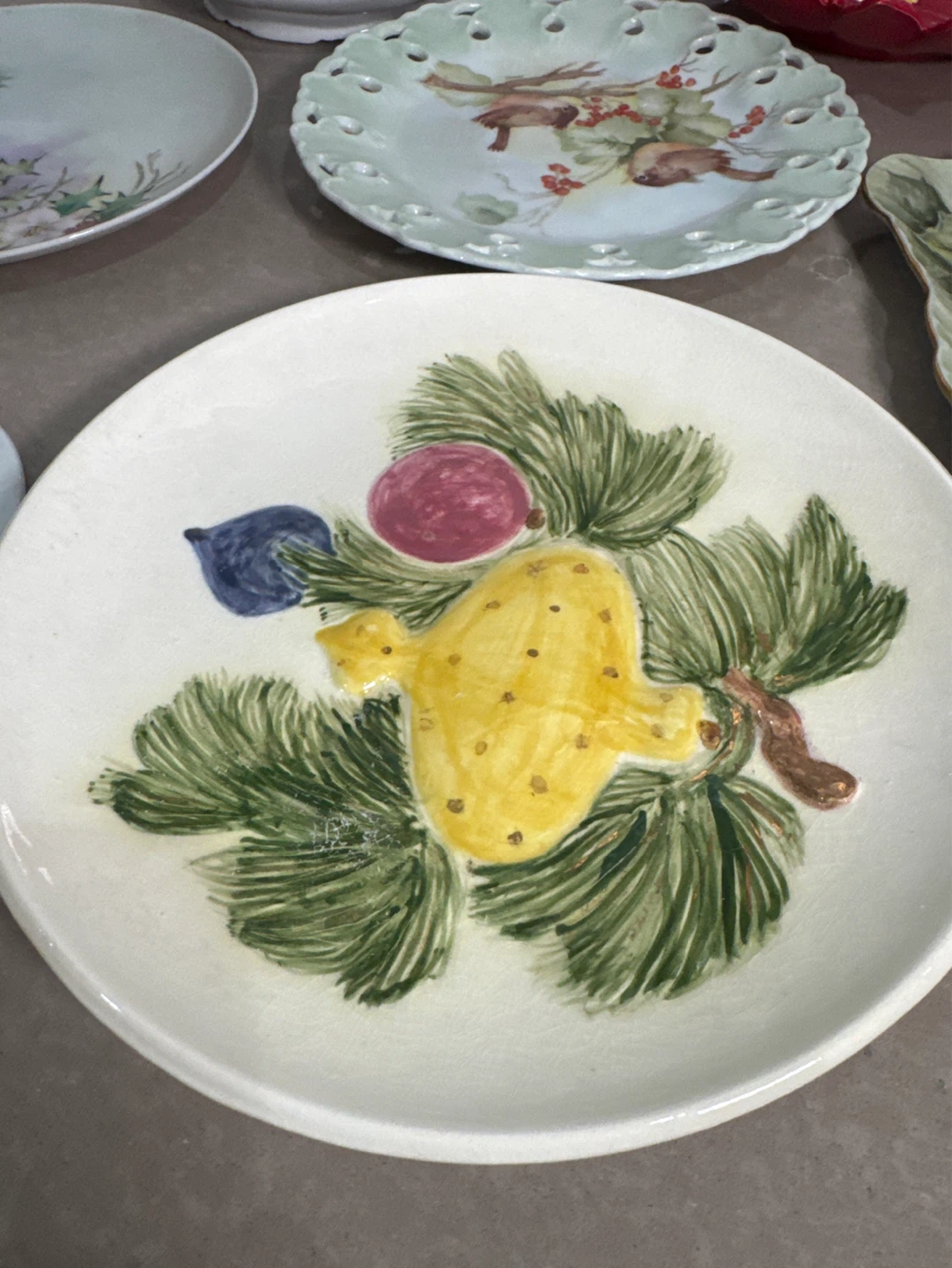 Christmas Ceramic Plates and Bowl Set - photo 5