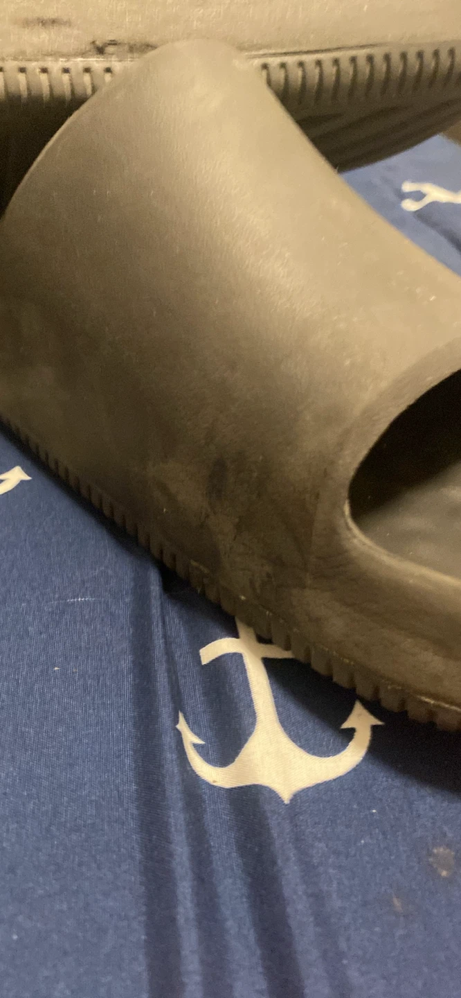Black Nike Slides Size 5 - photo 3
