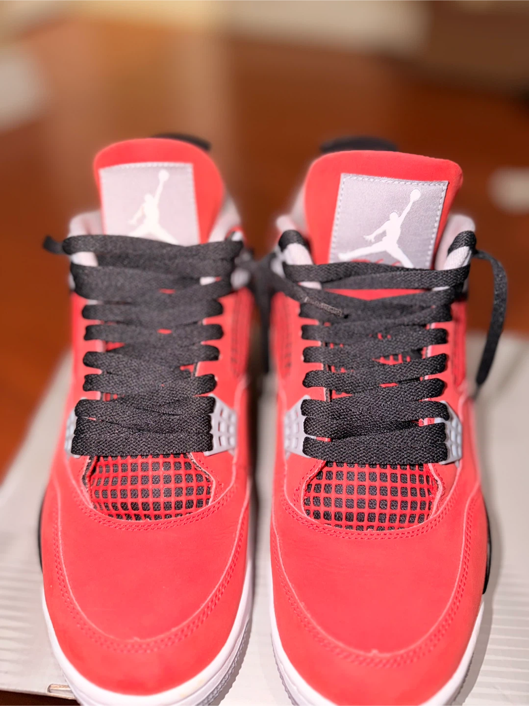 Air Jordan 4 Red Sneakers - photo 2