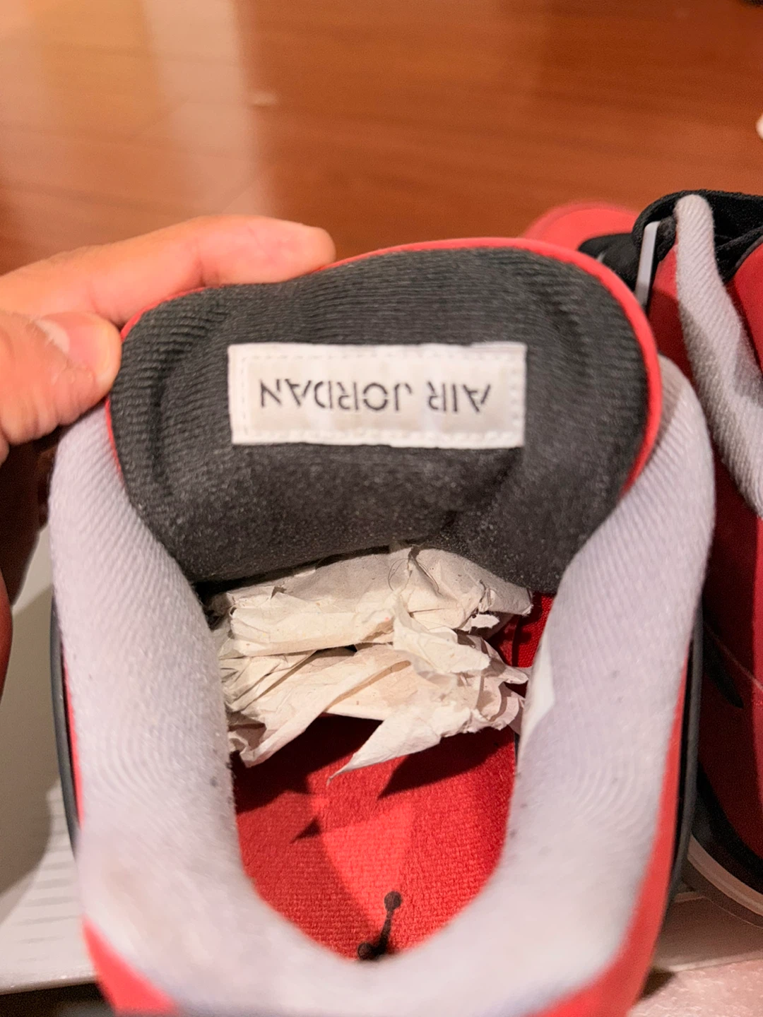 Air Jordan 4 Red Sneakers - photo 4