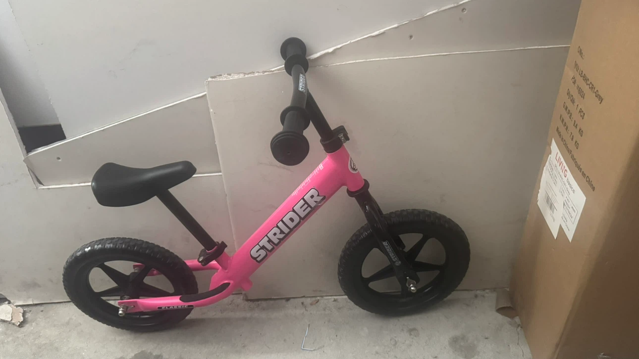 Pink Strider Classic Balance Bike