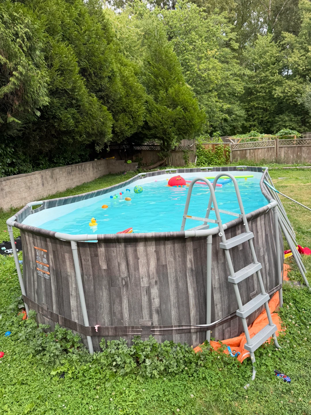 Bestway 20' x 12' x 48" Above Ground Swimming Pool Set - photo 2